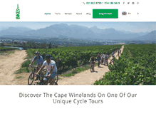 Tablet Screenshot of bikesnwines.com